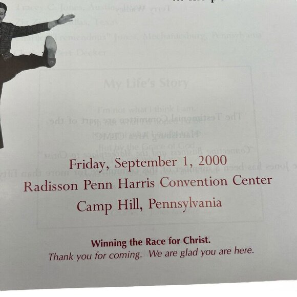 Charlie Tremendous Jones Book From His Testimonial Banquet Honoring Jesus - Picture 5 of 11